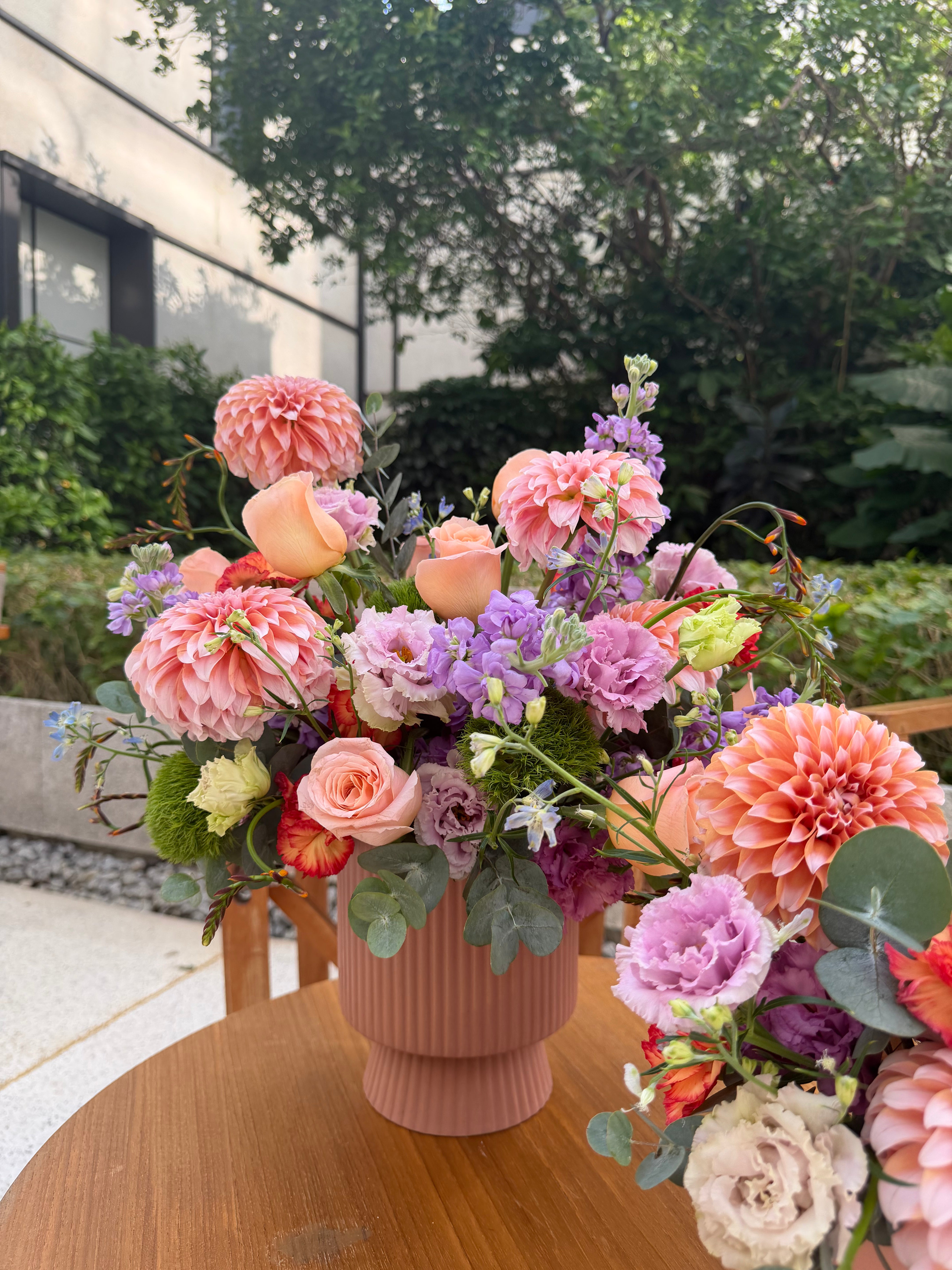 暑假親子花藝工作坊 - 花樽 (香港瑰麗酒店)