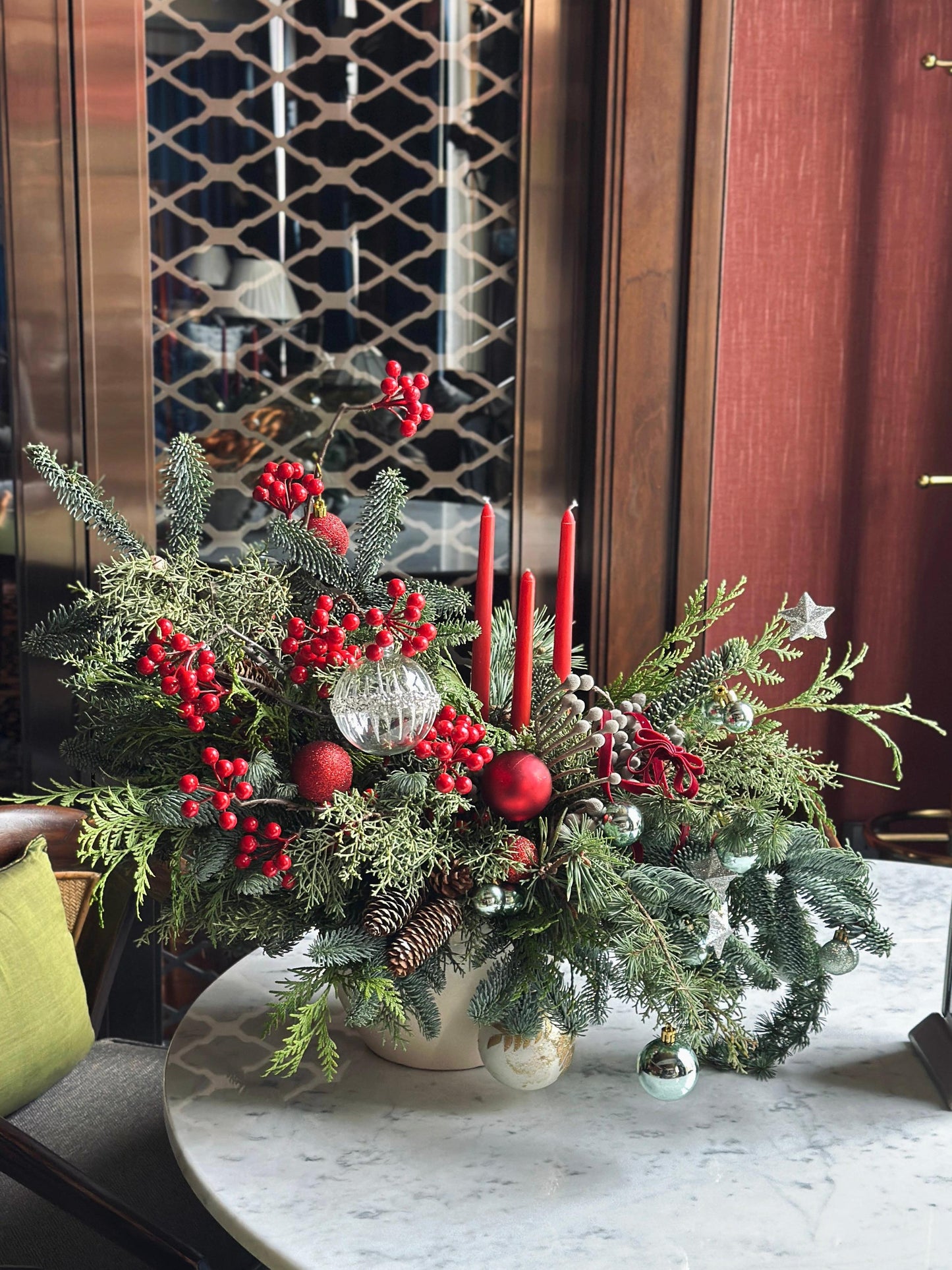 Christmas Workshop - Flower arrangement (Rosewood Hong Kong)