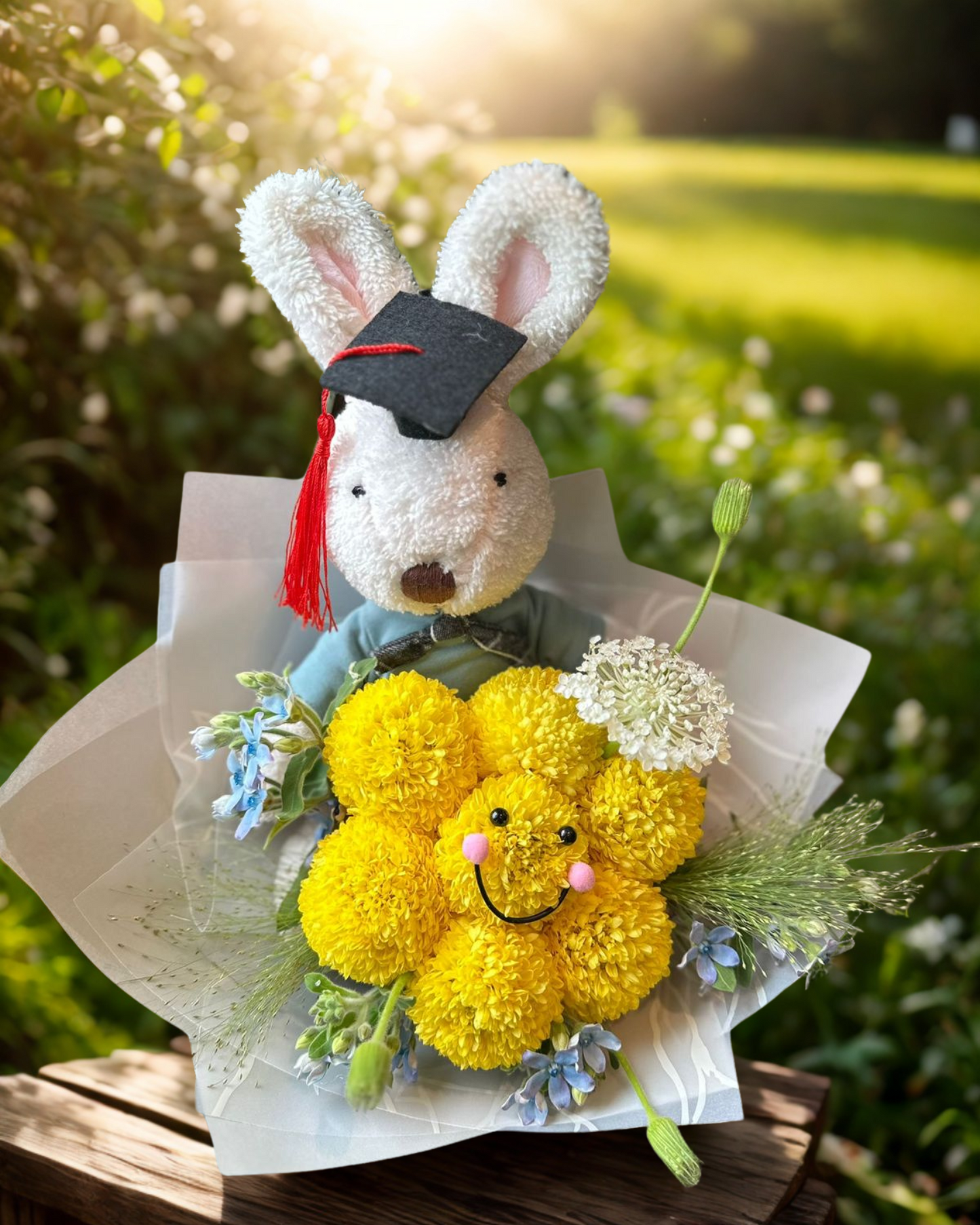 Blossoming Graduation Glow