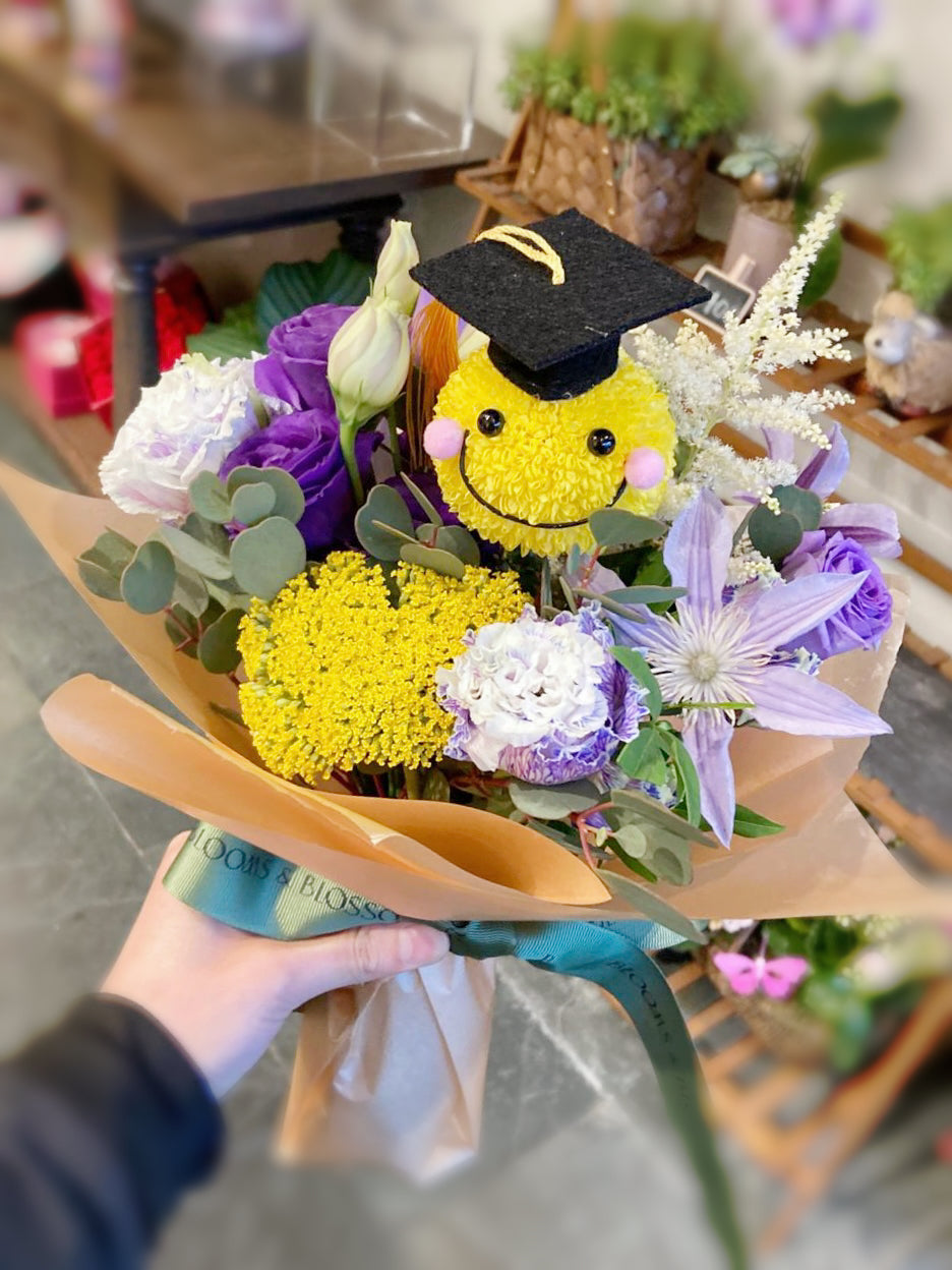 Graduation Waltz with Grinning Plush