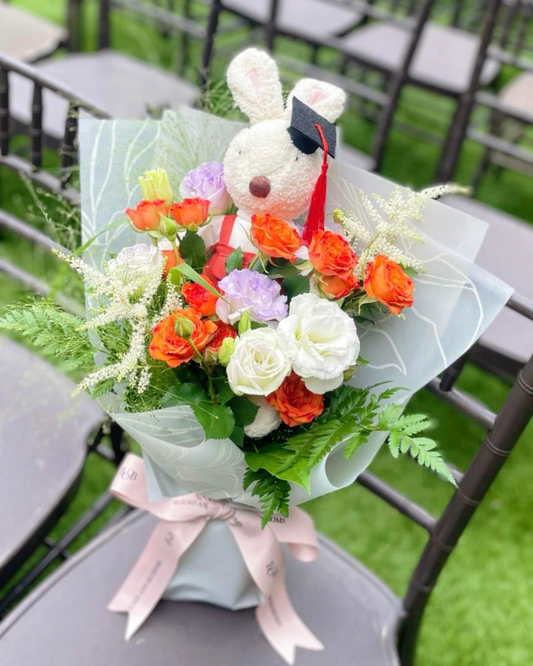 Hop into the Future Bunny Bouquet