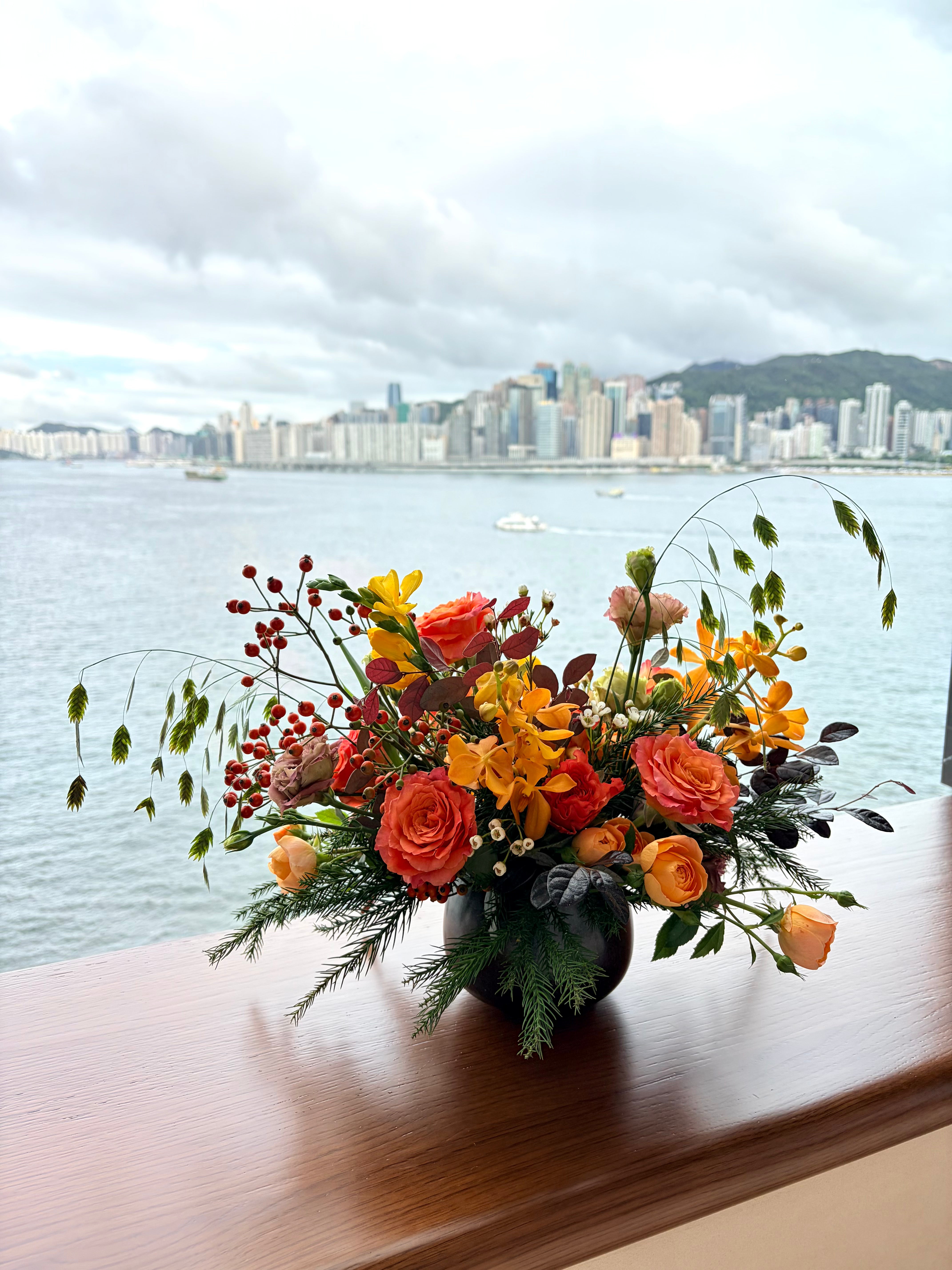 Autumn Workshop  -  Flower Arrangement (Rosewood Hong Kong)