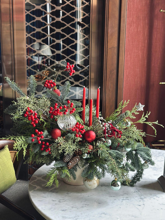 Christmas Workshop  -  Flower arrangement (Rosewood Hong Kong)