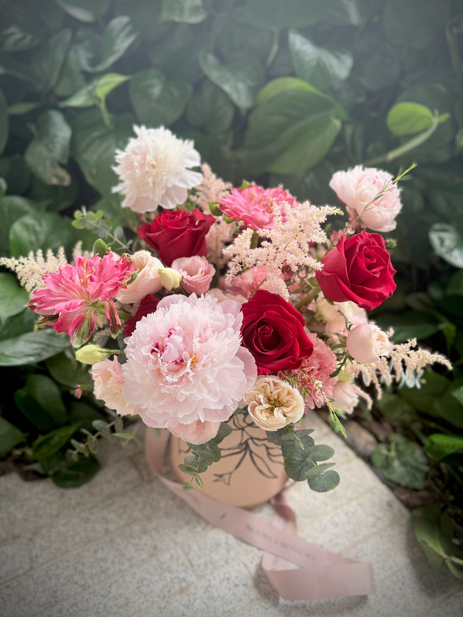 母親節花藝工作坊 - 花盒插花