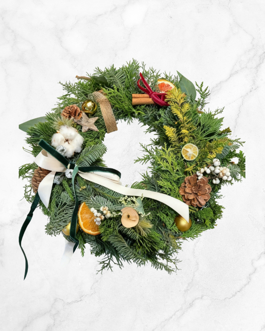 Christmas Workshop  -  Buffet & Christmas Wreath Arrangement (Hyatt Regency Hong Kong, Sha Tin)